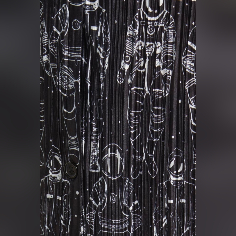 NWT - Dressed In LALA Interstellar Plissé Top and Pants - Picture 5 of 12